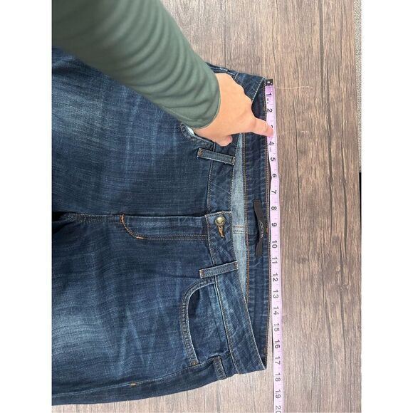 Joe’s Jeans The Visionaire Stephanie Blue Flare Jeans Soze W 32 Y2K frayed hippi - Picture 13 of 13